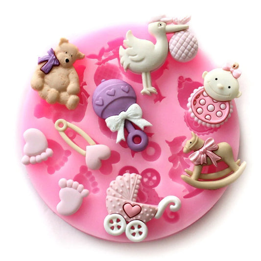 Baby Shapes Silicone Mold