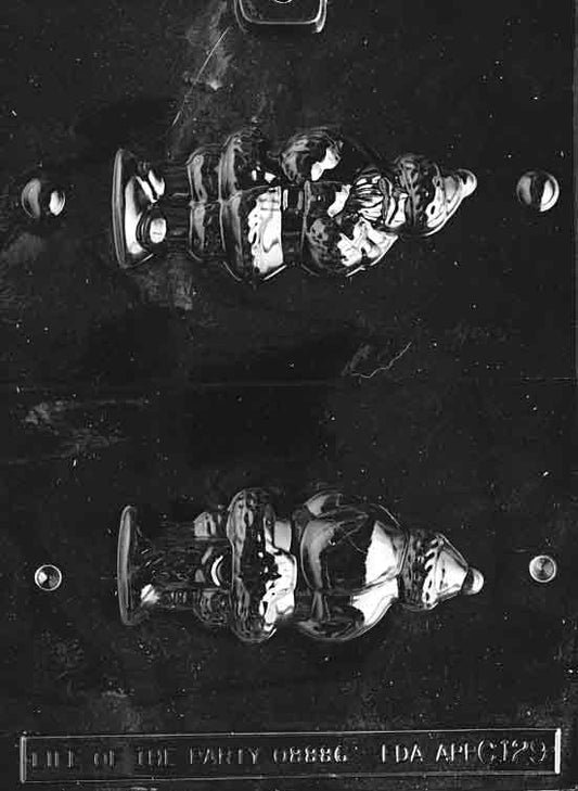 Life Of The Party 3d Santa With Sack On Back