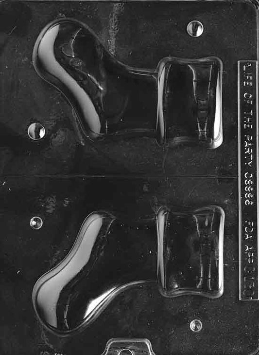 Life Of The Party 3d Boot Chocolate Mold