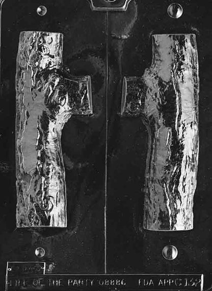 Yule Log Chocolate Mold 3D Candy Mold
