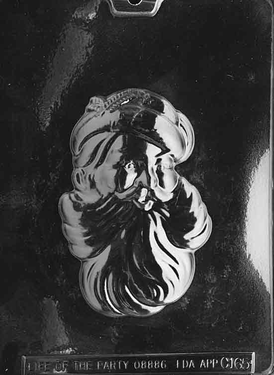 Life Of The Party Santa Head Chocolate Mold