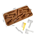 Halloween Knife & Cleaver Chocolate Silicone Mold