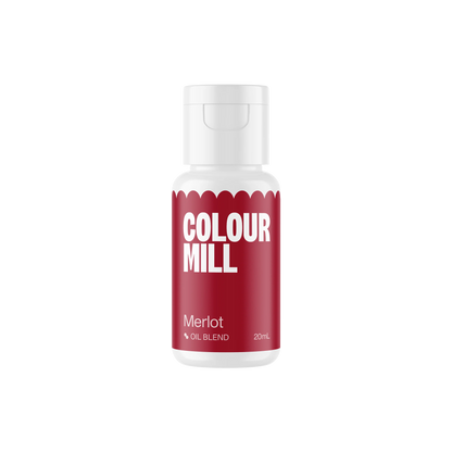 Colour Mill Oil Based Food Colouring 20ml Merlot