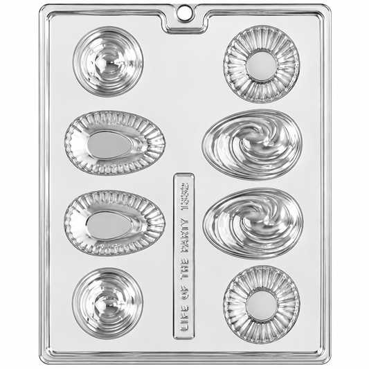 Chocolate Egg “Cupcake" Mold – 3D Layered Easter Egg Treats