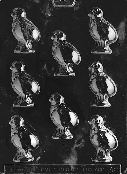 Easter Hatching Chick Chocolate Mold 8 Cavity