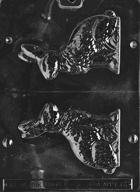 3D Sitting Easter Bunny Chocolate Mold – Classic Chocolate Bunny Mold
