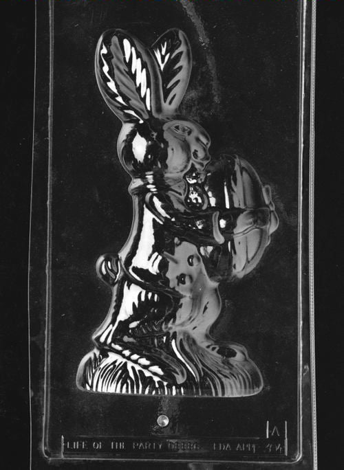 Extra-Large Easter Bunny with Egg Chocolate Mold – Bunny Candy Mold