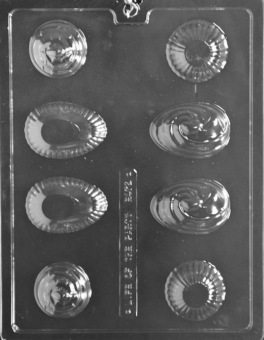 Chocolate Egg “Cupcake" Mold – 3D Layered Easter Egg Treats