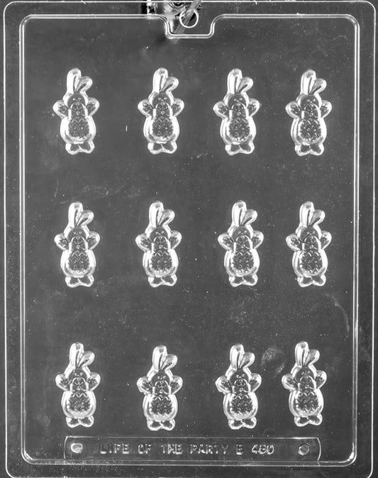 Easter Bunny Decos Chocolate Mold 12 Cavity