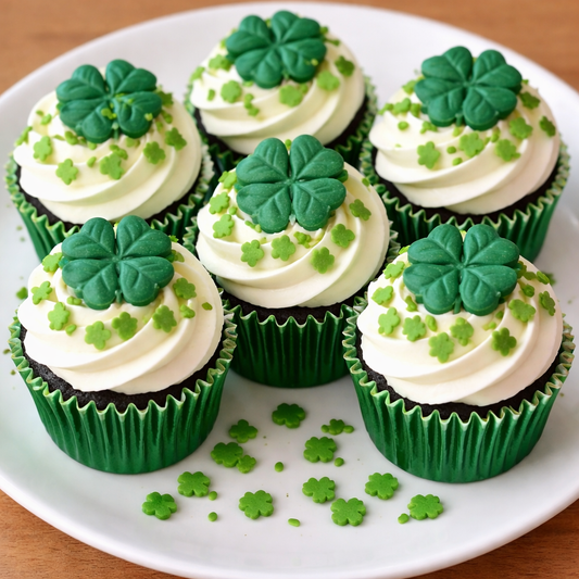 Shamrock Cupcake Decorating Kit – St. Patrick’s Day Chocolate & Sprinkles Bundle