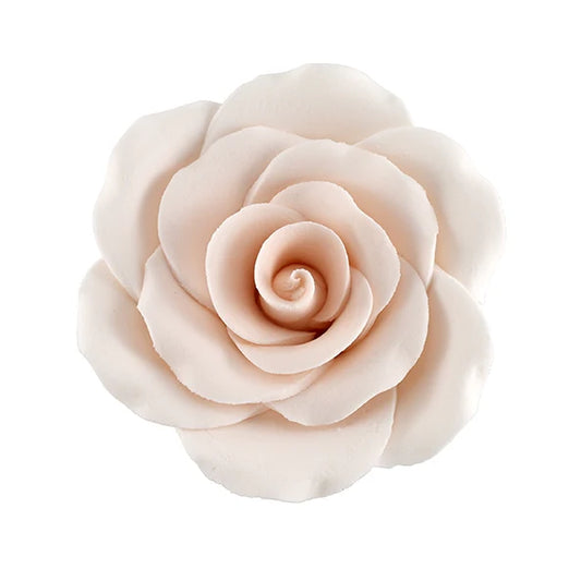 Gum Paste Rose XL 3in Peach 1-Count