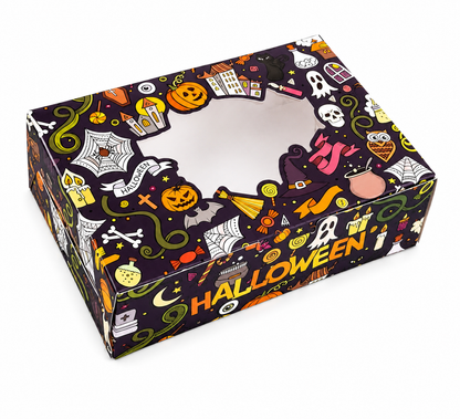 Halloween Cupcake Cookie Box 5 Pack 6x3.5x3