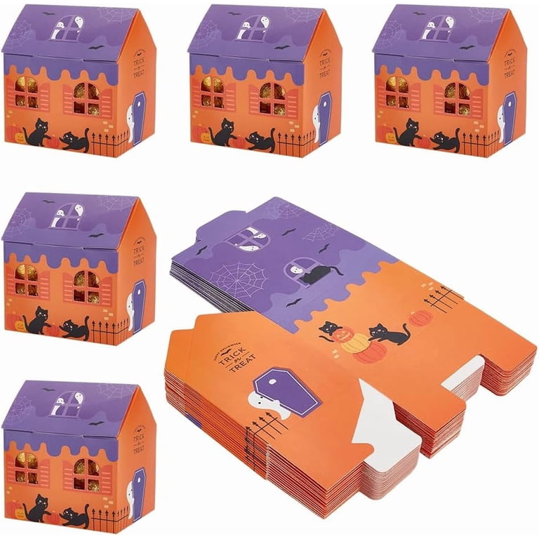 Haunted House Halloween Treat Box 5 count