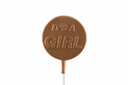 Life of the Party Its A Girl Lollipop Chocolate Mold