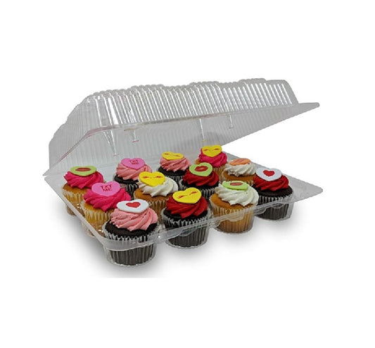 Standard 12 Cavity  Cupcake Clamshell