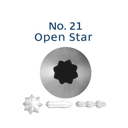 Loyal Piping Tip 21 Open Star