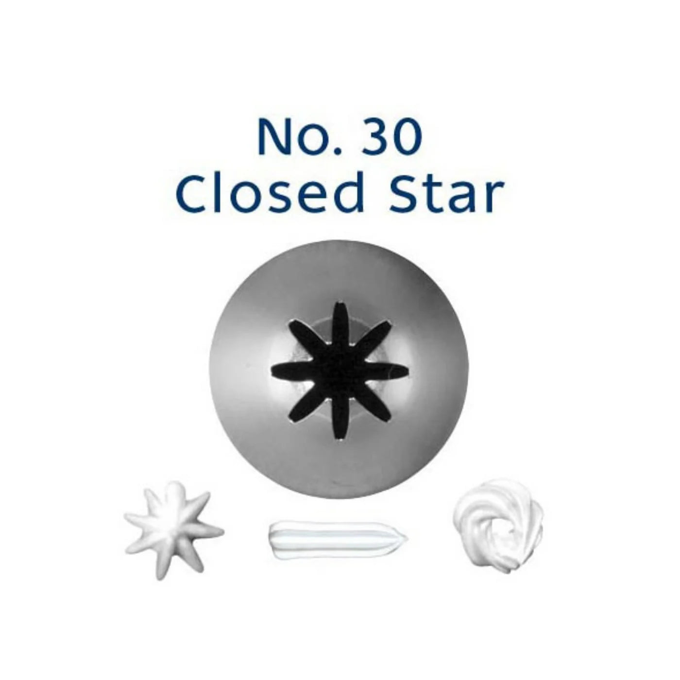 Loyal Piping Tip 30 Closed Star
