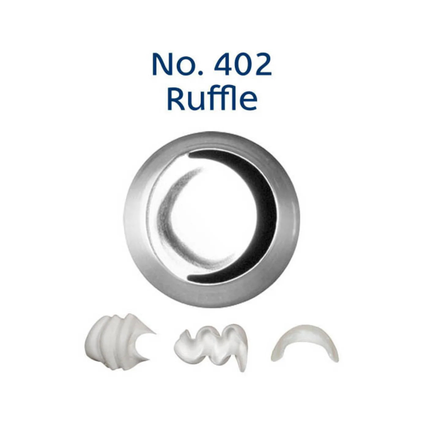 Loyal Piping Tip 402 Ruffle