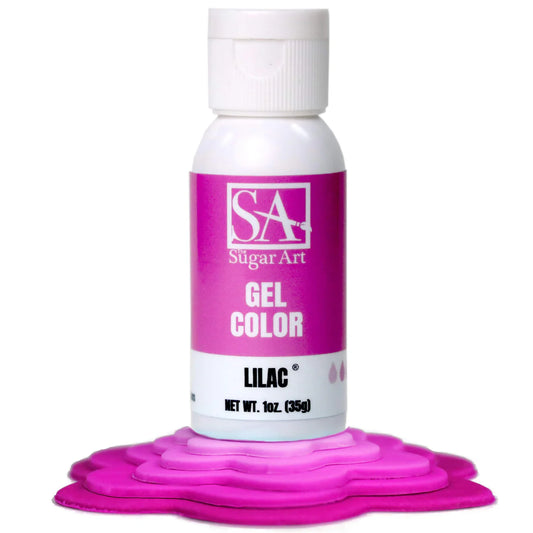 Sugar Art Gel Food Color Lilac 1oz