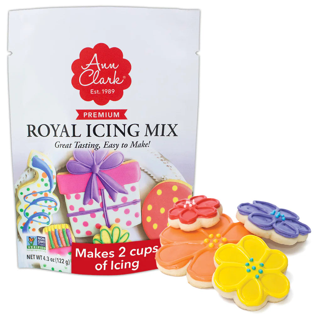 Ann Clark Instant Royal Icing Mix White 4.3 Oz – Cakewalk @Candyland Crafts