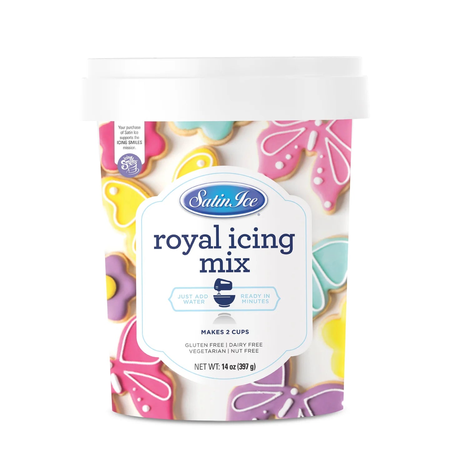 Satin Ice Royal Icing Mix 14 Oz