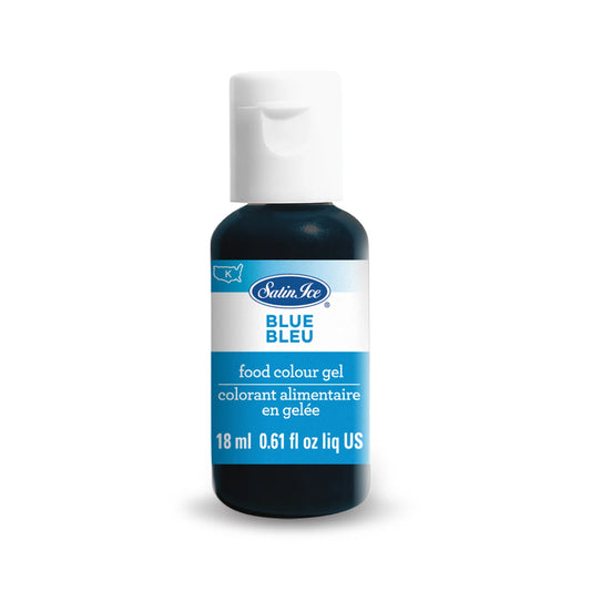 Satin Ice Food Color Gel 0.61 fl oz Blue
