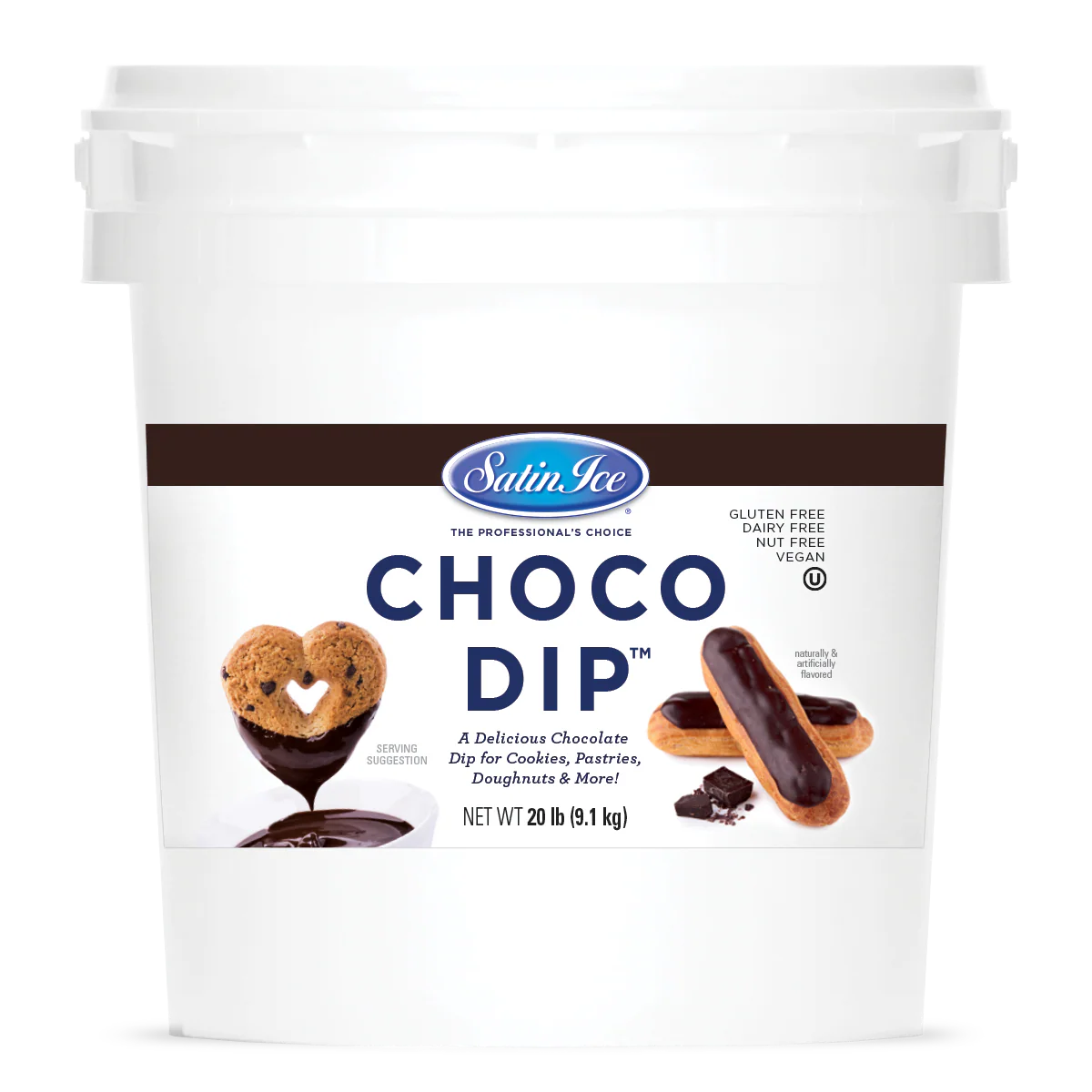 Satin Ice Choco Dip - Bulk 20lb Pail