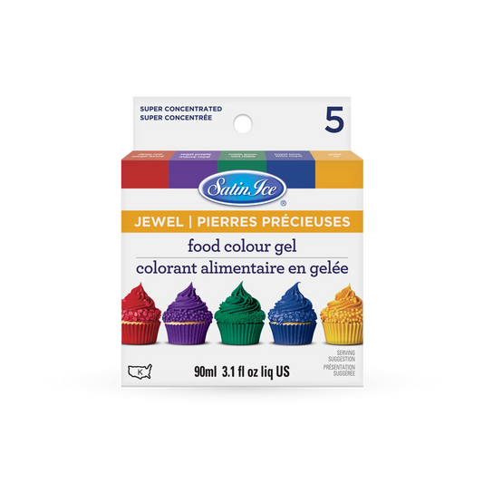 Jewel Tone Food Color Set 5 Count