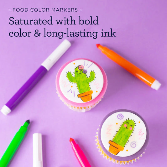 SATIN ICE Food Markers Neon 5ct