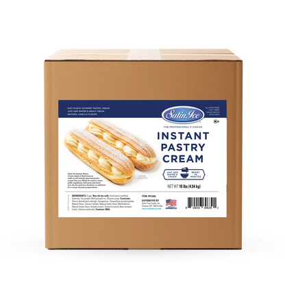 Instant Pastry Cream 10lb Box BULK