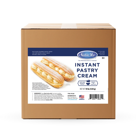 Instant Pastry Cream 10lb Box BULK