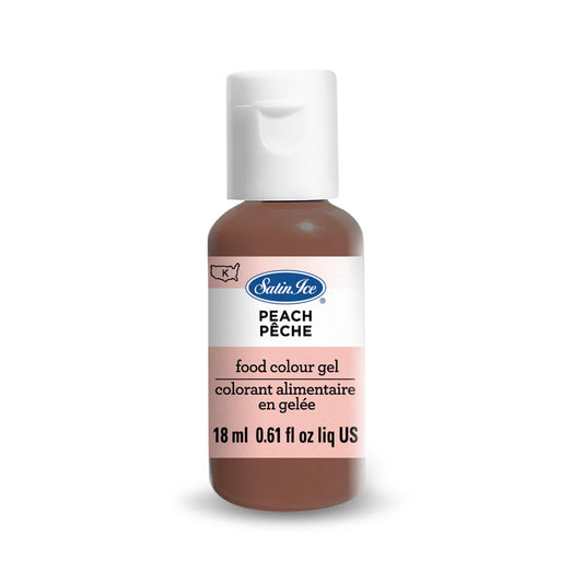 Satin Ice Food Color Gel 0.61 fl oz Peach