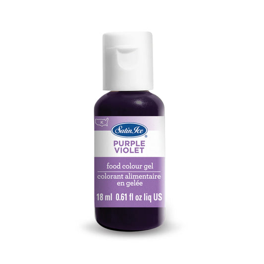 Satin Ice Food Color Gel 0.61 fl oz Purple Violet