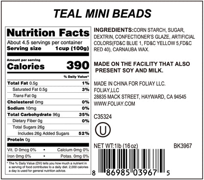 Teal Nonpareils