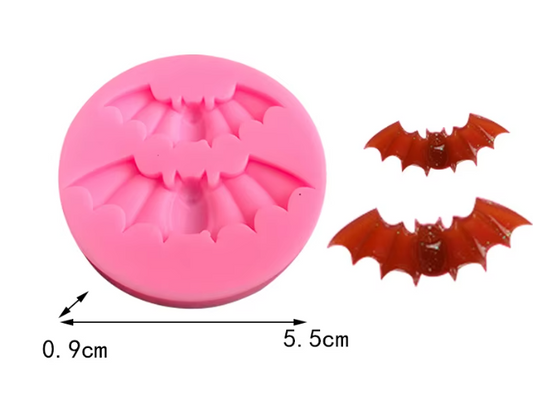 Halloween Bat Fondant Mold Silicone Cake Decorating & Candy Mold