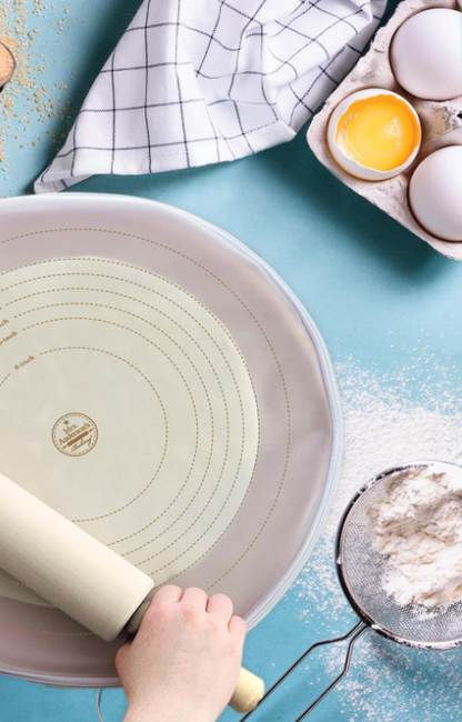 Silicone Pie Crust Bag 16in Non-Stick