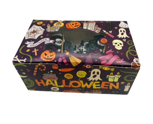 Halloween Cupcake Cookie Box 5 Count 6x3.5x3