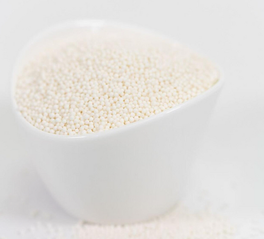Nonpareils White 25lb Bulk Case