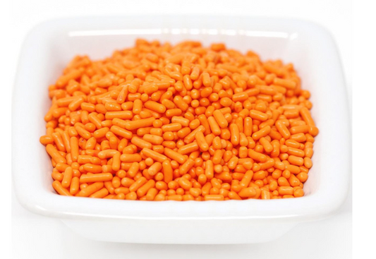 Sprinkles Orange 6 lb Bulk Box