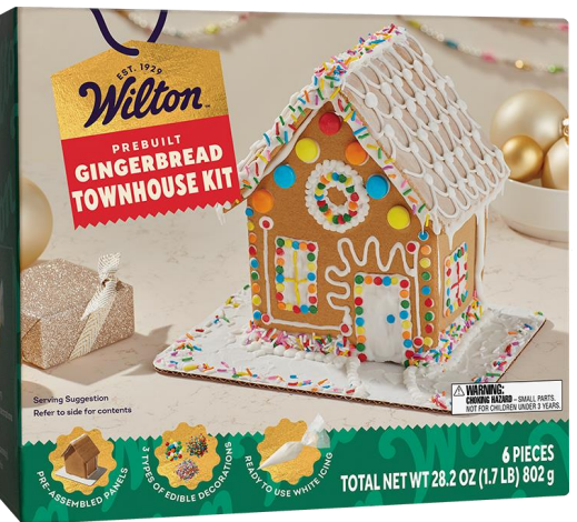 Wilton Prebuilt Gingerbread Kit