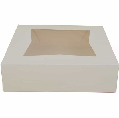 Pie Box With Window 9in