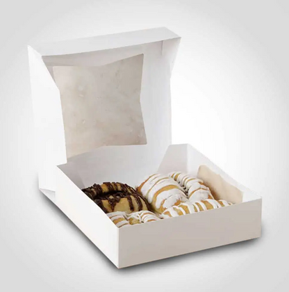 Pie Box With Window 9in