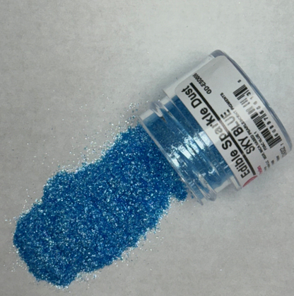 Cocktail Shimmer Edible Sparkle Dust Sky Blue .25 Oz