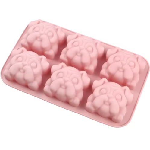 Bulldog Puppy Silicone Mold
