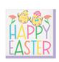 Spring Easter Chicks Happy Easter Beverage Napkins 24ct