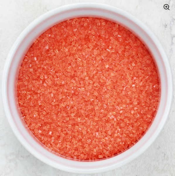 Orange Coarse Sugar Crystals
