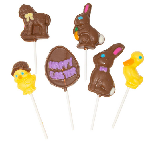 Easter Chocolate Lollipops 1 Oz