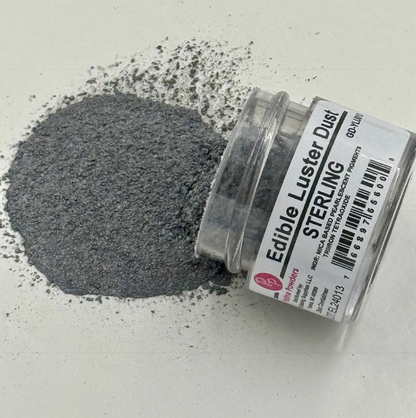 Edible Luster Dust Sterling .25 Oz
