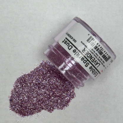 Edible Sparkle Glitter Lavender .25 Oz