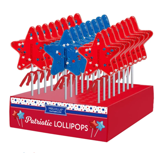 Patriotic Lollipops